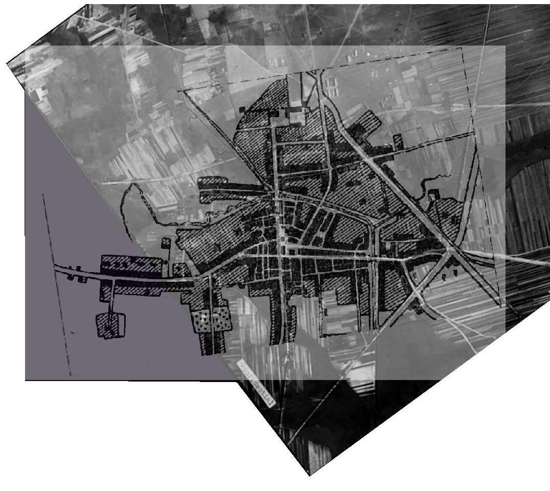 pruzany maps pruzhany-aerial + sketch.jpg (124485 bytes)